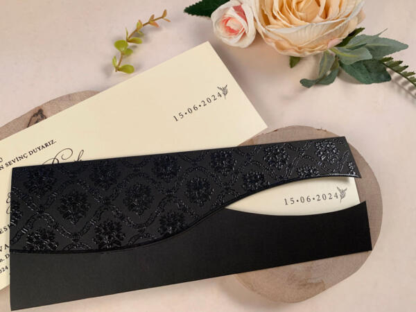 Invitatie de nunta eleganta 30369 - imagine 3