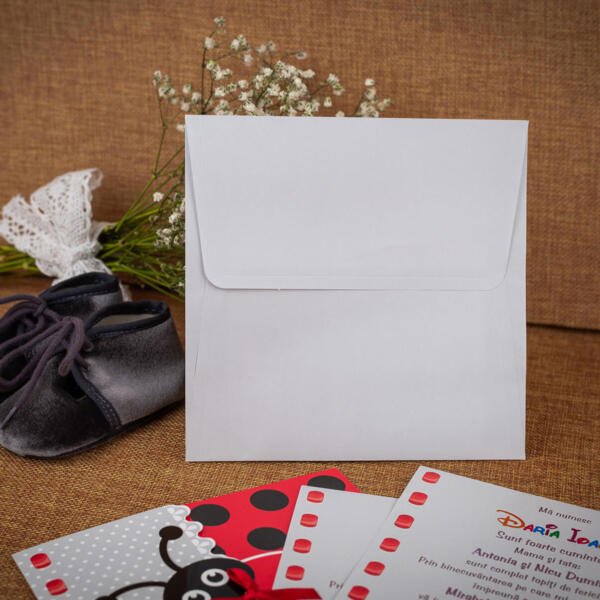 Invitatie de botez cu buburuza 113 - imagine 4