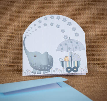 Invitatie de botez cu elefant 126