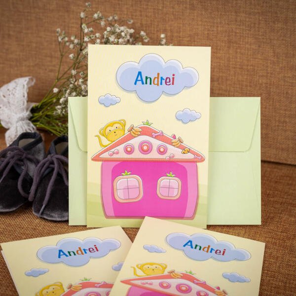 Invitatie de botez cu maimuta 112