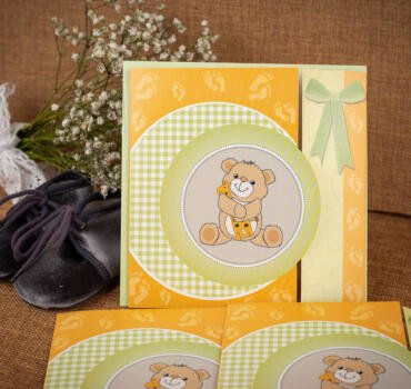 Invitatie de botez cu ursulet 117