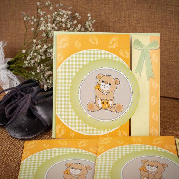 Invitatie de botez cu ursulet 117