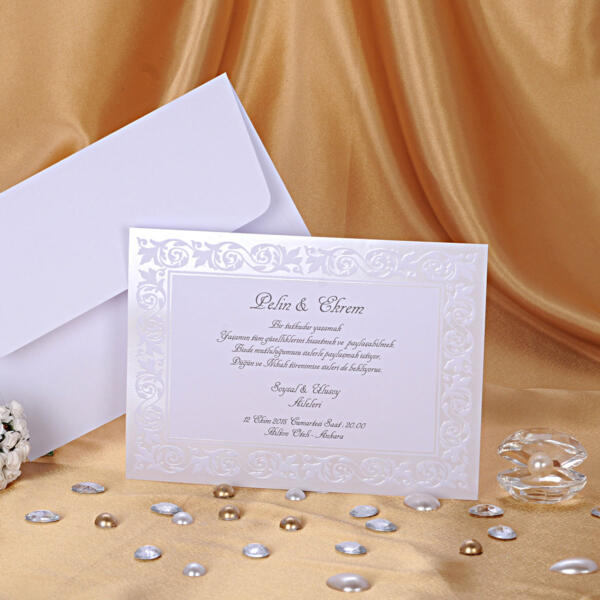 Invitatie de nunta clasica 864