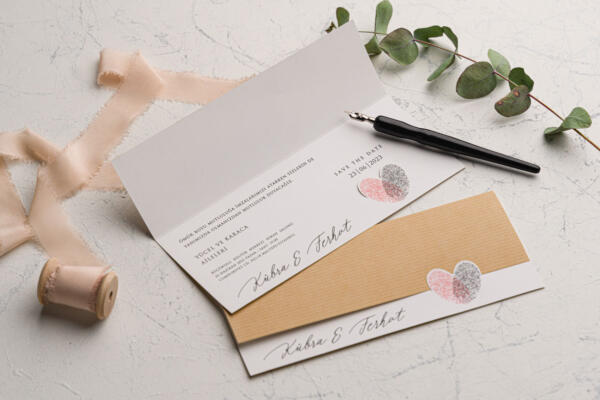 Invitatie de nunta eleganta 9242 - imagine 2
