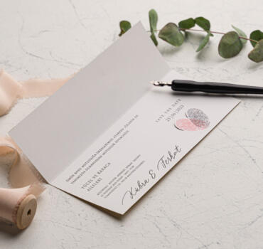 Invitatie de nunta eleganta 9242