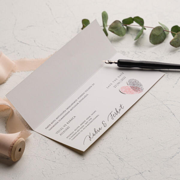 Invitatie de nunta eleganta 9242