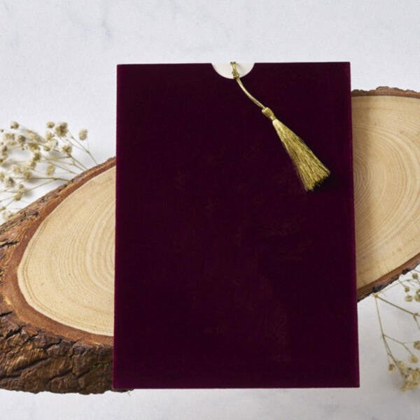 Invitatie de nunta cu catifea 1173