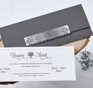 Invitatie de nunta eleganta 1112