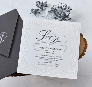 Invitatie de nunta eleganta 1116