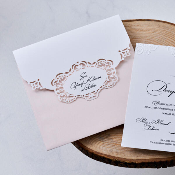 Invitatie de nunta eleganta 1118