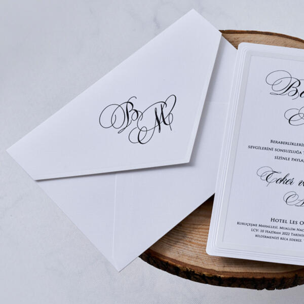 Invitatie de nunta clasica 1122