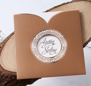 Invitatie de nunta eleganta 1129