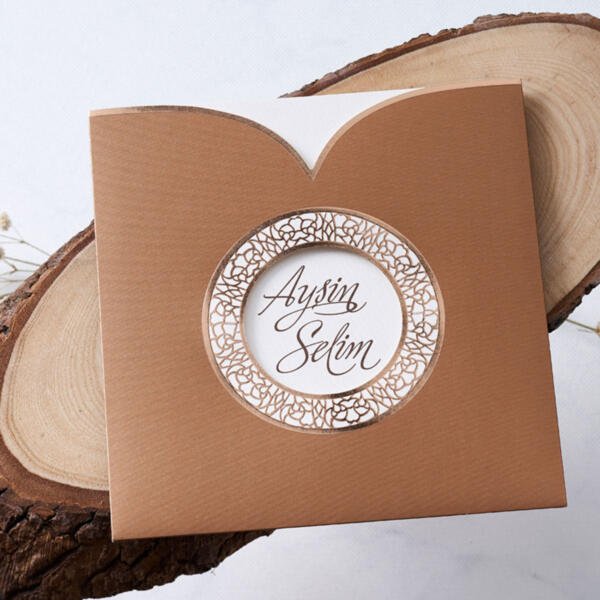 Invitatie de nunta eleganta 1129