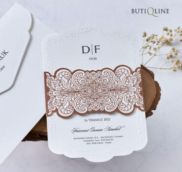 Invitatie de nunta eleganta 1133
