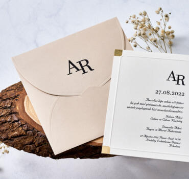 Invitatie de nunta clasica 1149