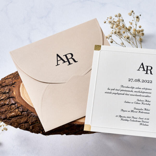 Invitatie de nunta clasica 1149