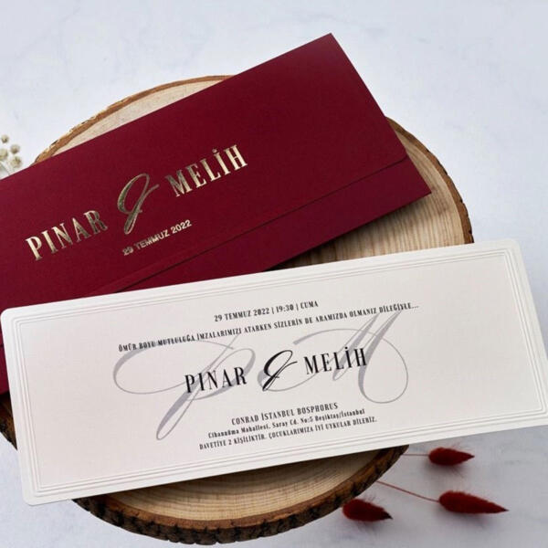 Invitatie de nunta eleganta 1164