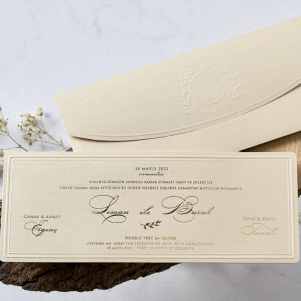 Invitatie de nunta eleganta 1166