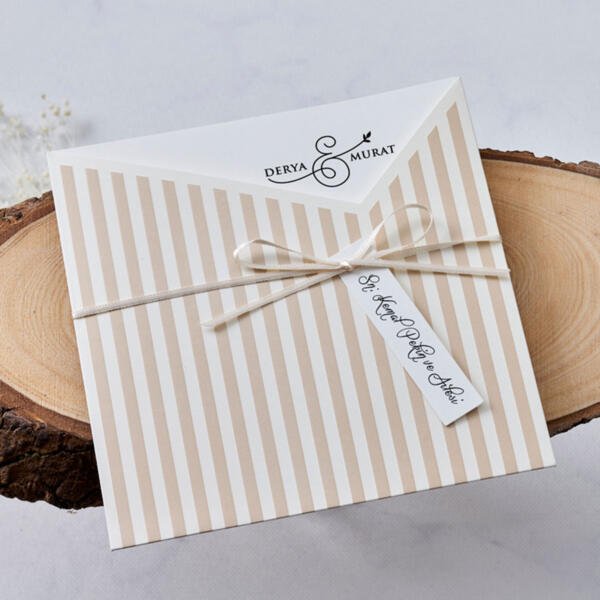 Invitatie de nunta vintage 1174