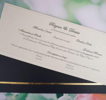 Invitatie de nunta eleganta 1181