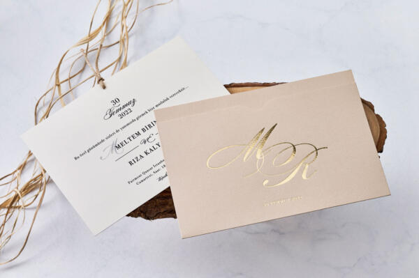 Invitatie de nunta eleganta 1189 - imagine 2