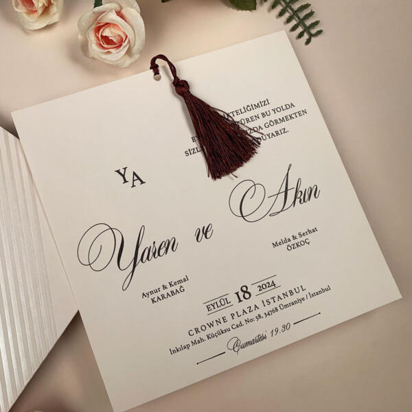 Invitatie de nunta eleganta 52559