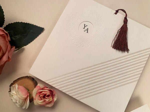 Invitatie de nunta eleganta 52559 - imagine 2