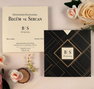 Invitatie de nunta eleganta 85851
