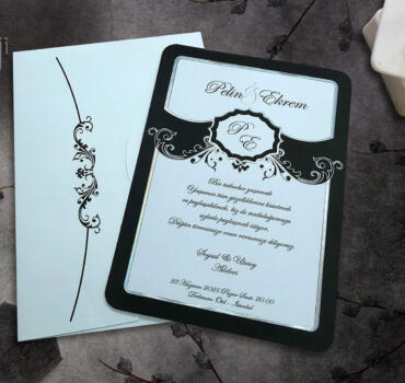 Invitatie de nunta eleganta 873