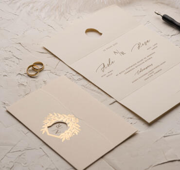 Invitatie de nunta eleganta 9158