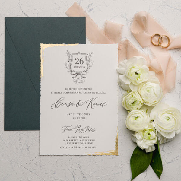 Invitatie de nunta eleganta 9193