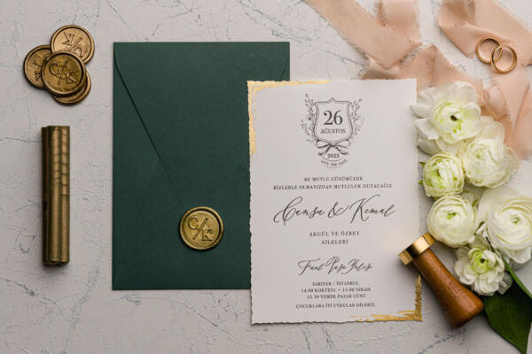 Invitatie de nunta eleganta 9193 - imagine 3