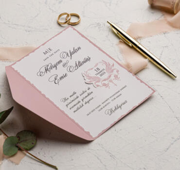Invitatie de nunta eleganta 9225