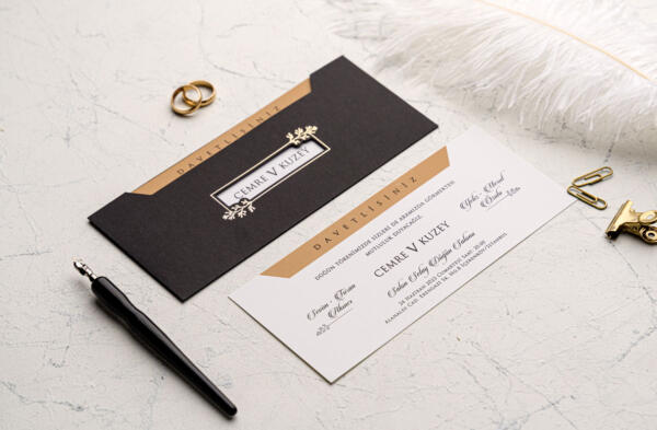 Invitatie de nunta eleganta 9235 - imagine 2