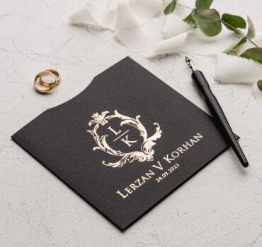 Invitatie de nunta eleganta 9236