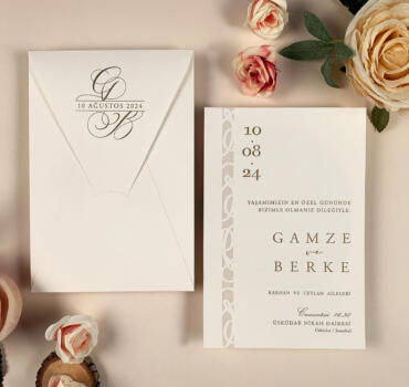 Invitatie de nunta eleganta 96939
