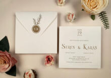 Invitatie de nunta eleganta 96951 - imagine 3