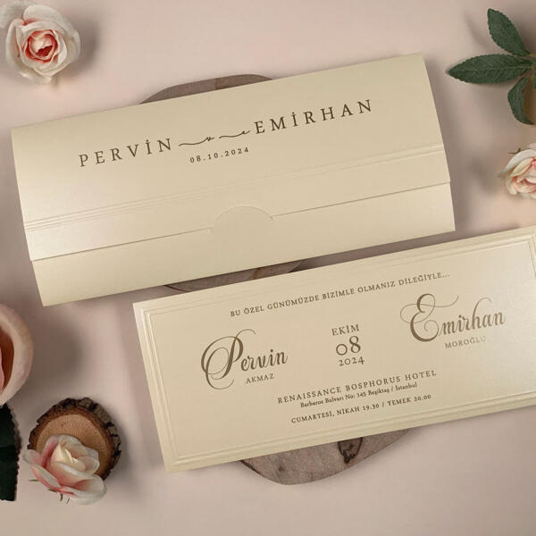 Invitatie de nunta eleganta 96958