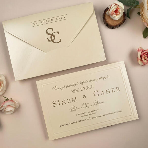 Invitatie de nunta eleganta 96960