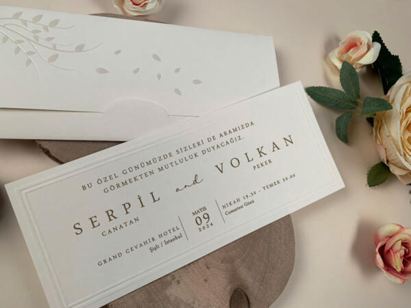 Invitatie de nunta eleganta 96953 - imagine 2