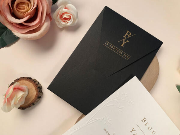 Invitatie de nunta eleganta 96955 - imagine 3