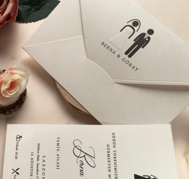Invitatie de nunta cu miri 96946