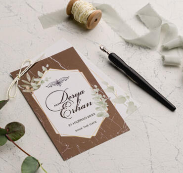 Invitatie de nunta eleganta 9169