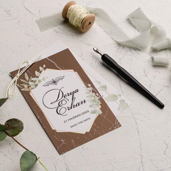 Invitatie de nunta eleganta 9169