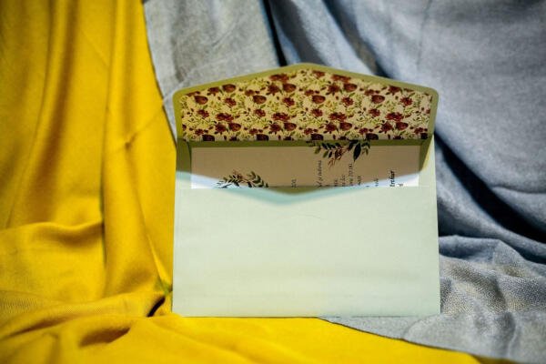 Invitatie de nunta florala 970 - imagine 3