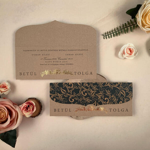 Invitatie de nunta floral 85869