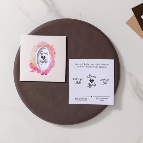 Invitatie de nunta acuarela 10652