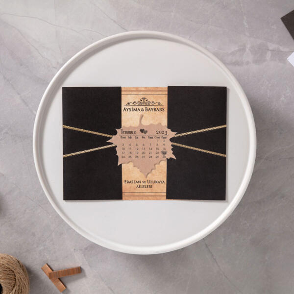 Invitatie de nunta cu frunza 10543