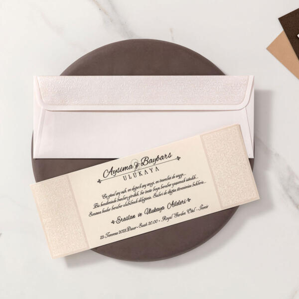 Invitatie de nunta eleganta 10369