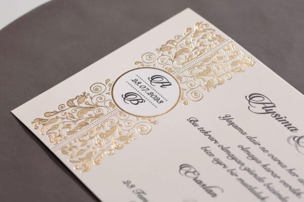 Invitatie de nunta eleganta 10407 - imagine 2